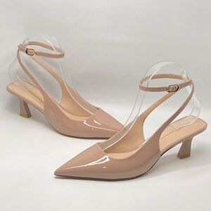 Stuart Weitzman Patent Leather Strappy Pumps size 8